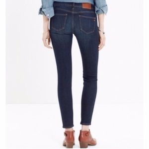 Madewell 9” High Rise Skinny Skinny Jeans